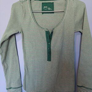 Aerie Essential Henley Layering T-Shirt